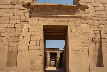 Image showing gate of Karnak Temple, Egypt, Luxor