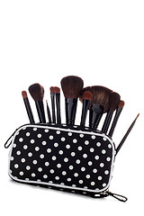 Image showing make-up brushes