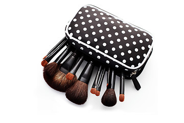 Image showing make-up brushes