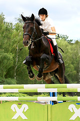 Image showing Riding competition