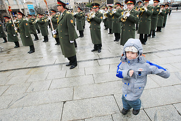 Image showing Military orchestra