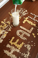 Image showing Corn flakes