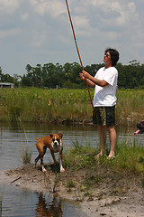 Image showing Fishing with Friends