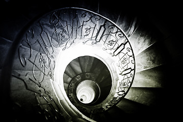 Image showing Spiral staircase

