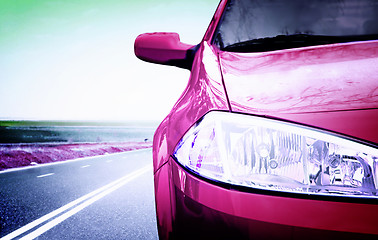 Image showing Car on the road.