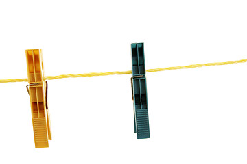 Image showing Clothespins