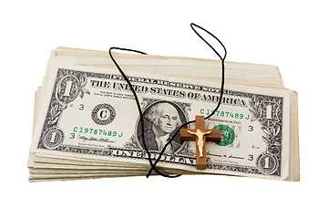 Image showing Money and religion