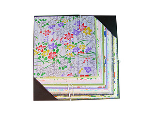 Image showing Colored paper