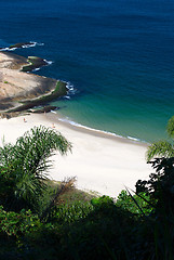 Image showing Tranquil Beach view in Niteroi, Rio de Janeiro, Brazil