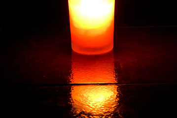 Image showing decorative candles