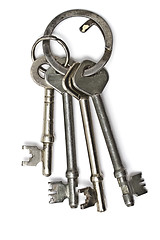 Image showing A bunch of keys