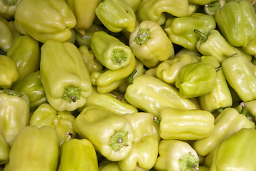 Image showing green peppers