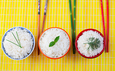 Image showing Rice bowls