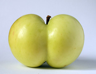 Image showing apple of a funny shape