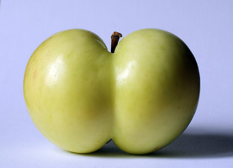 Image showing apple of a funny shape
