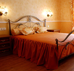 Image showing romantic bedroom