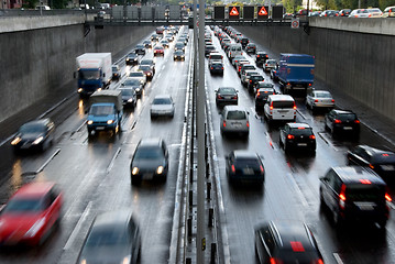 Image showing traffic jam