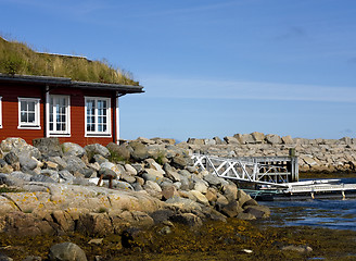 Image showing House by the sea