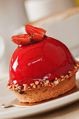 Image showing Close up of dessert