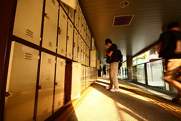 Image showing asian student in school