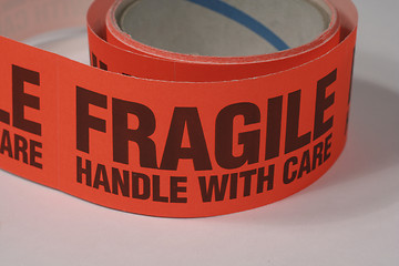 Image showing Fragile Tape
