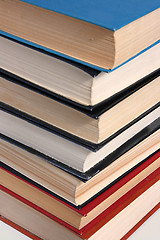 Image showing The stack of books 