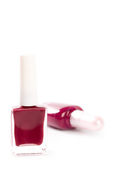 Image showing two bottles of nail polish