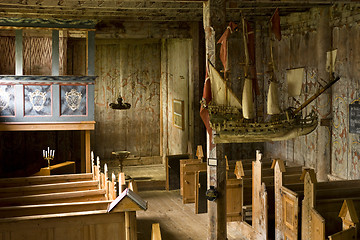 Image showing Church interior