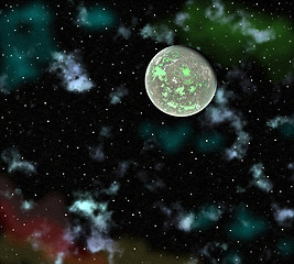 Image showing space landscape