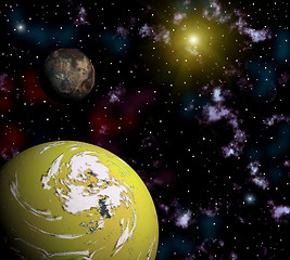 Image showing space landscape