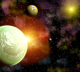 Image showing space landscape