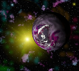 Image showing space landscape