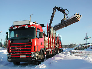 Image showing wood-cutter