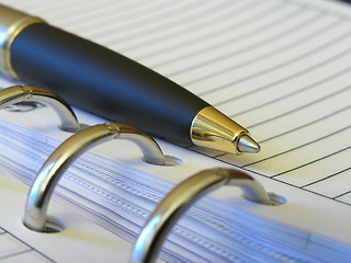 Image showing golden pen 2
