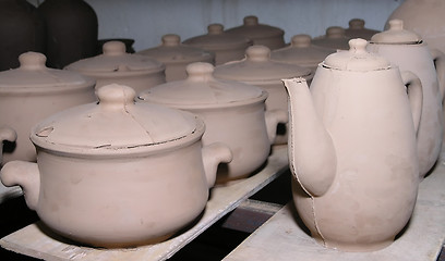 Image showing clay pans