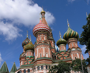 Image showing Saint Basil's Cathedral in Moscow