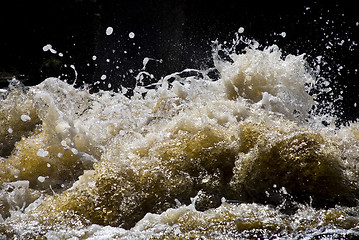 Image showing splashing waves