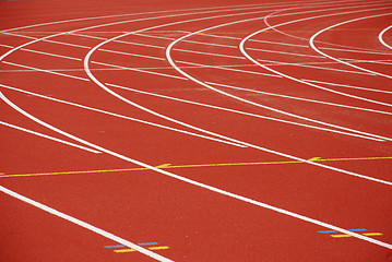 Image showing running-tracks