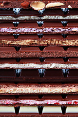 Image showing stack of chocolate