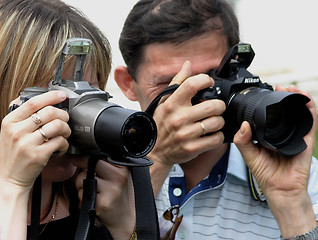 Image showing photographers