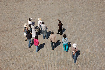 Image showing tourists