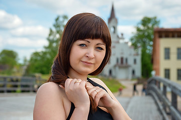 Image showing Portrait of beauty girl.