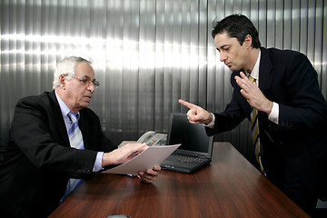 Image showing Business Talk