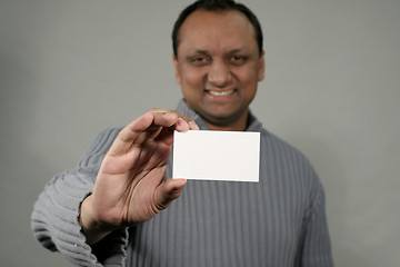 Image showing businesscard portrait