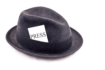 Image showing Photojournalist hat