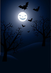 Image showing halloween vector background