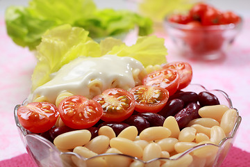 Image showing Vegetable salad