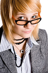 Image showing young businesswoman