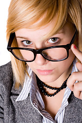 Image showing young businesswoman