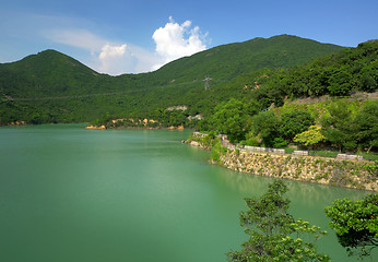 Image showing lake in forest